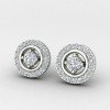 Cluster Silver Earring