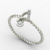 Spiral Twisted Ring