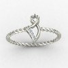 Spiral Twisted Ring