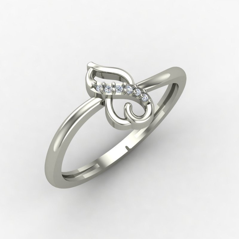 Valentine Silver Ring