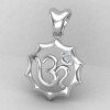 Silver Om Pendant