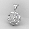 Silver Om Pendant