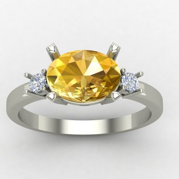 Yellow Diamond Ring