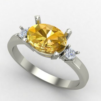 Yellow Diamond Ring
