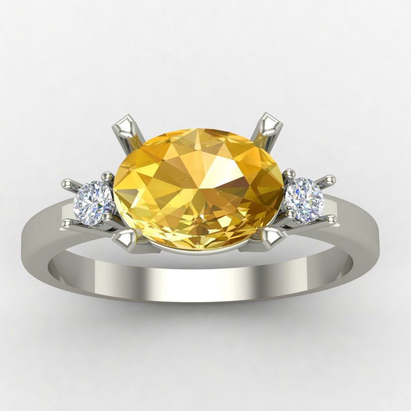 Yellow Diamond Ring