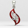 Enamel Om Locket