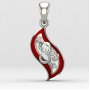 Enamel Om Locket