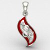 Enamel Om Locket