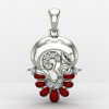 Om Pendant Silver