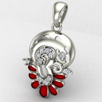 Om Pendant Silver Om Pendant Silver