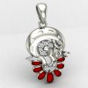 Om Pendant Silver