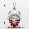 Om Pendant Silver