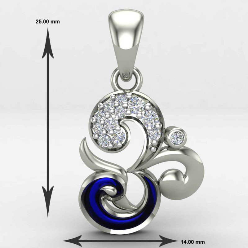 Mayur Om Locket Mayur Om Locket