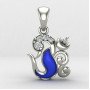 Mayurpankhi Om pendant