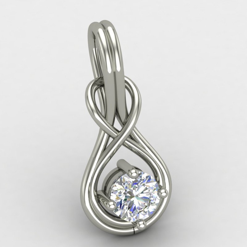 Solitaire Diamond Locket