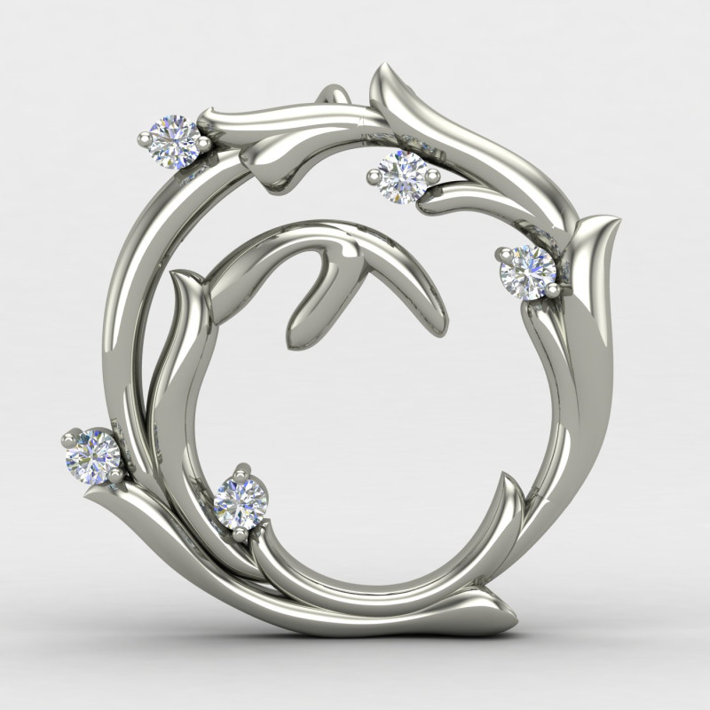 Moon Silver Pendant