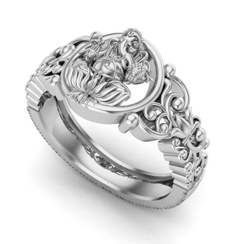 Ganpati Bappa Silver Ring Ganpati Bappa Silver Ring