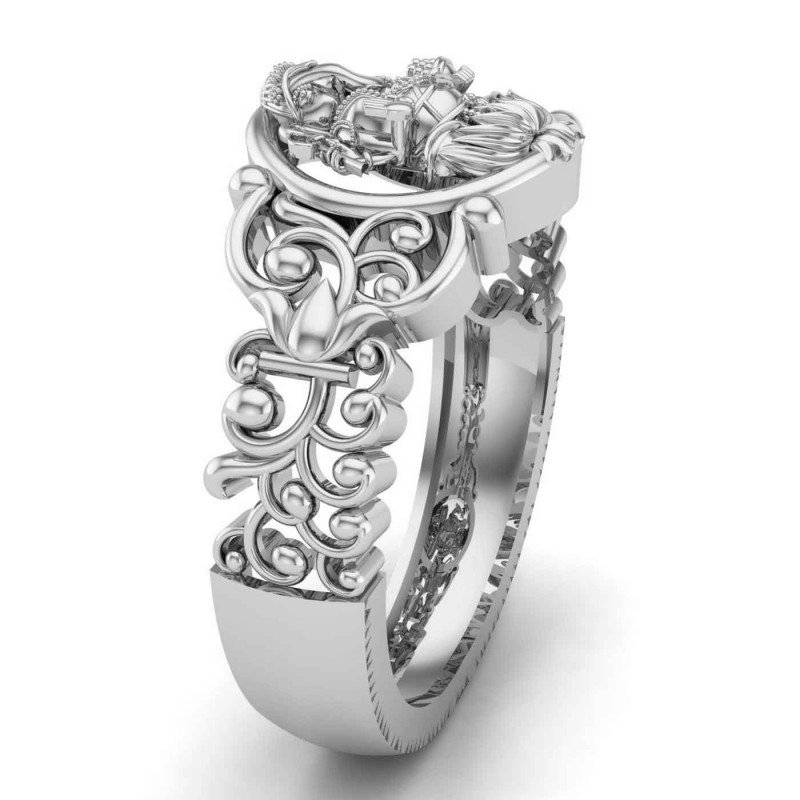 Ganpati Bappa Silver Ring Ganpati Bappa Silver Ring
