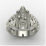 Tirupati Balaji Silver Ring