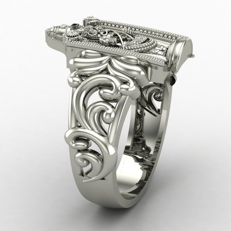 Tirupati Balaji Silver Ring Tirupati Balaji Silver Ring