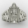 Tirupati Balaji Silver Ring Tirupati Balaji Silver Ring