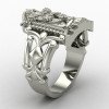 Lord Tirupati Balaji Silver Ring Lord Tirupati Balaji Silver Ring