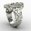 Lord Tirupati Balaji Silver Ring Lord Tirupati Balaji Silver Ring