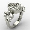 Santoshi Mata Silver Ring