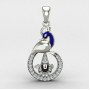 Stylish Tirupati Balaji Peacock Locket
