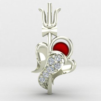 Trishul Ganesha Locket
