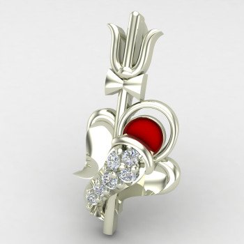 Trishul Ganesha Locket