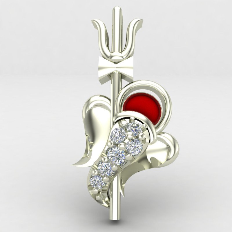 Trishul Ganesha Locket Trishul Ganesha Locket