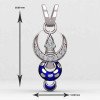 Khanda Locket Silver