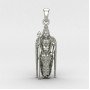 Jai Shree Murugan Swamy Silver Pendant