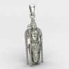 Jai Shree Murugan Swamy Silver Pendant