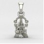 Murugan Swamy Silver Pendant