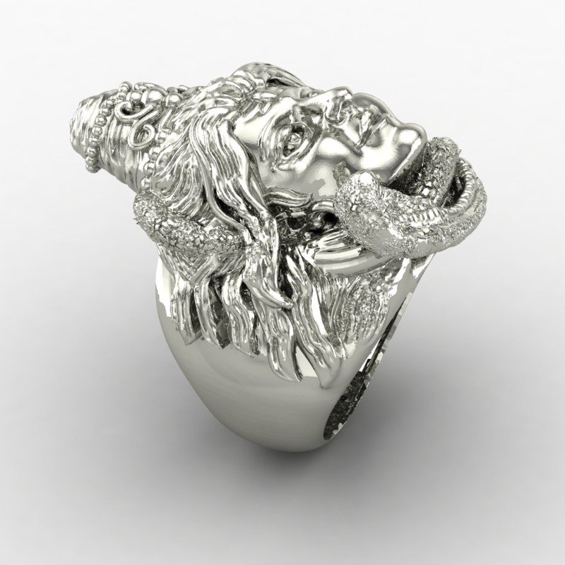 Shyam Sadashiv Silver Ring