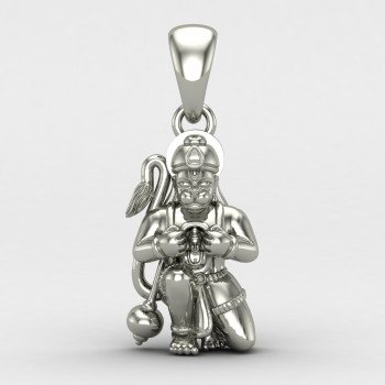Hanuman Locket 925 Silver