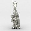 Silver Hanuman Locket