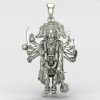 Panchmukhi Hanuman Silver Locket