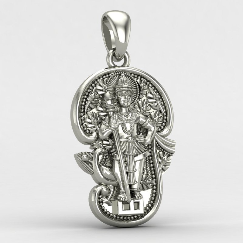 Murugan Swamy Silver Locket