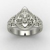 Unisex Silver Balaji Ring Unisex Silver Balaji Ring