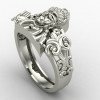 Bajrang Bali Silver Ring
