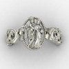 Radha Krishna Ring Silver