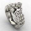 Gajanan Silver Ring