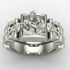 Radha Murli Silver Ring