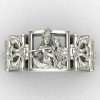 Radha Murli Silver Ring