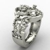 Ganpati Ring Silver Ganpati Ring Silver