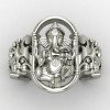 Ganpati Ring Silver Ganpati Ring Silver