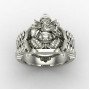 Ganpati Bappa Sterling Silver Ring
